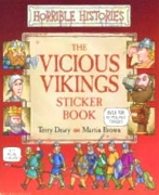 Vicious Vikings Sticker Book, Horrible Histories