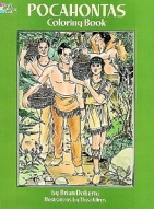Pocahontas Coloring Book, American History